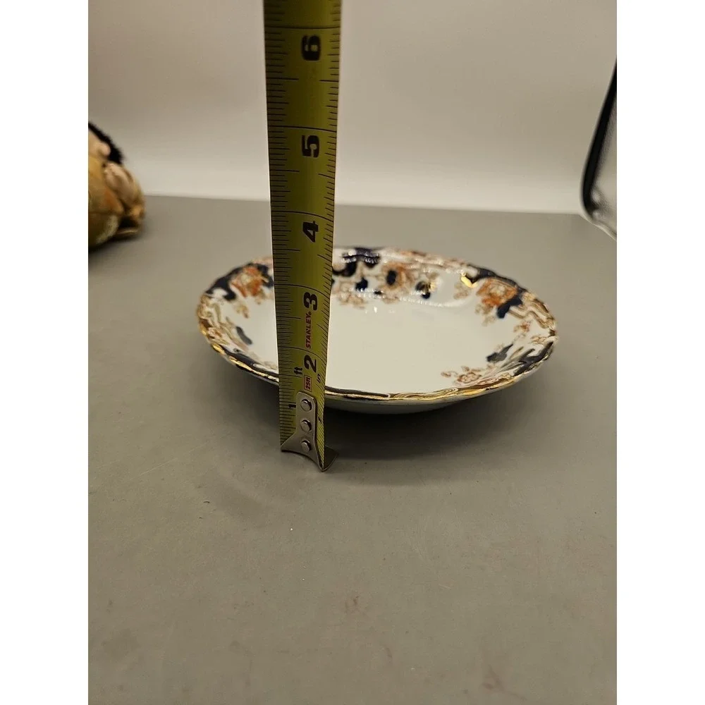 ANTIQUE LOSOL WARE K&C LATE MAYERS TOKIO ART NOUVEAU IMARI POTTERY‎ BOWL Vtg